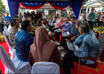 Kerja pembinaan semula PUSPEN Karak kembali beroperasi