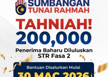 Berita baik, STR Fasa 2 masuk hari ini