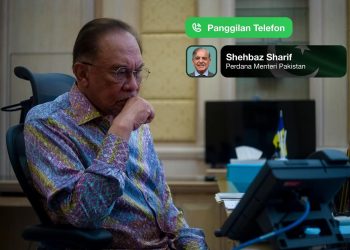 Shehbaz telefon Anwar, bincang keadaan di Asia Barat