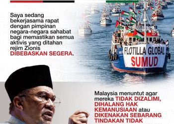 Tahan aktivis, kapal GSF, Malaysia kecam keras tindakan biadab Israel