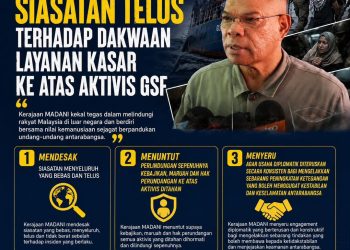 Dakwaan kekerasan aktivis GSF: Siasatan telus, menyeluruh perlu dibuat