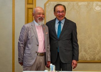 Anwar, Sasakawa imbau kerjasama lama, bincang isu kemanusiaan global