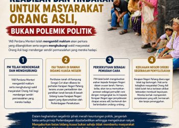 PM jadi orang tengah bantu selesai masalah Orang Asli Kampung Sungai Cot