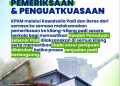 Elak unsur penipuan, KPKM laksana pemeriksaan ke kilang padi secara berkala
